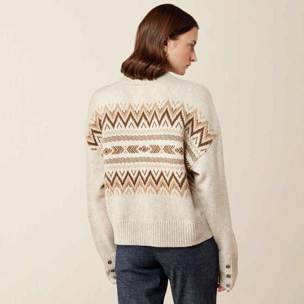 Lodge Sweater - Oatmeal Heather