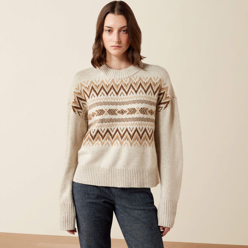 Lodge Sweater - Oatmeal Heather