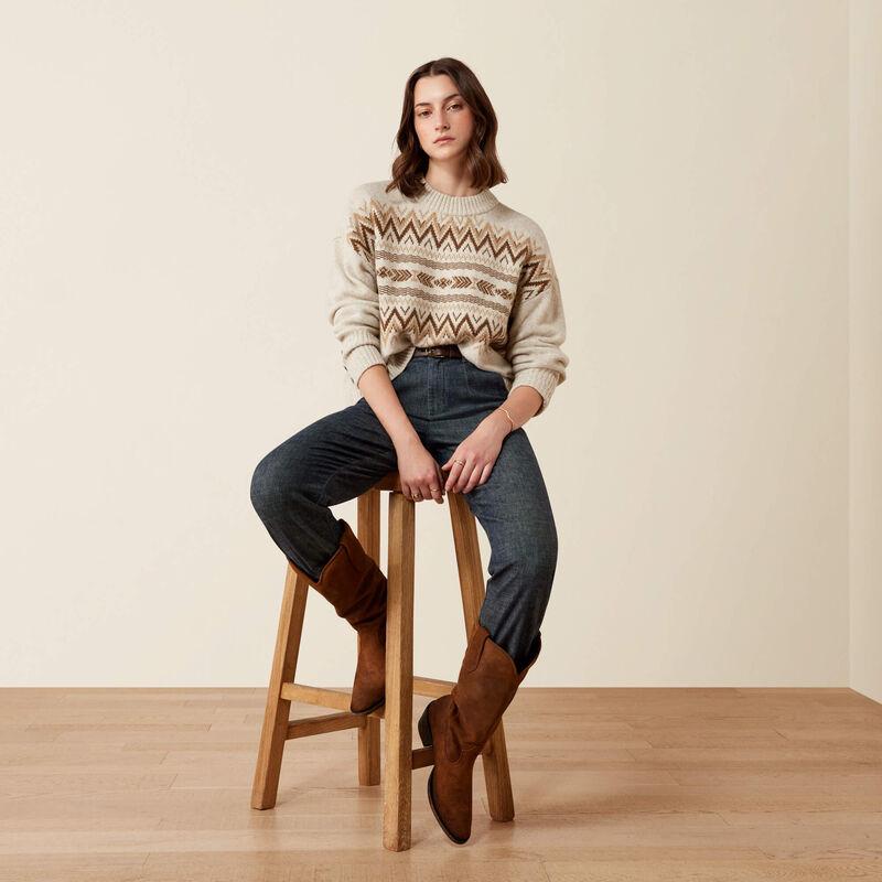 Lodge Sweater - Oatmeal Heather