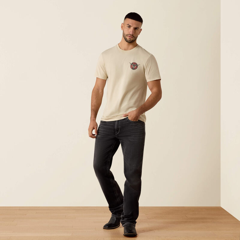 Ariat Steer Freedom T-Shirt - Natural
