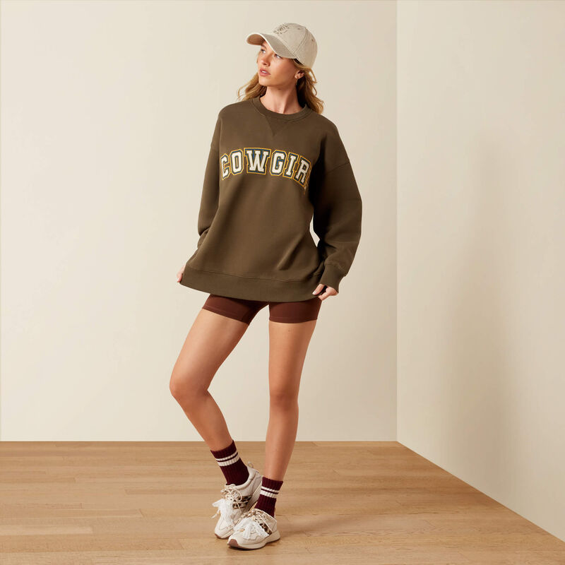 Oversize Sweatshirt - Ivy Green