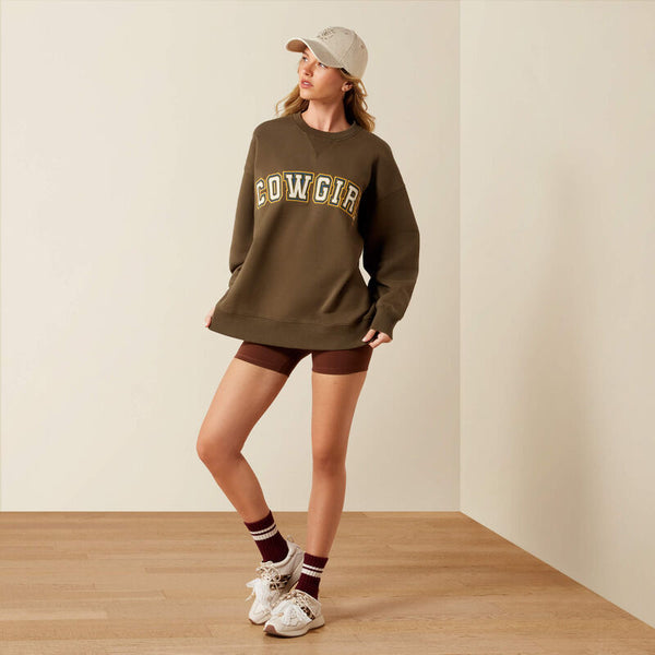 Oversize Sweatshirt - Ivy Green