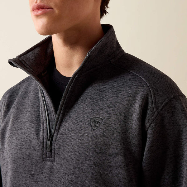 Caldwell 1/4 Zip Sweater - Iron Gate
