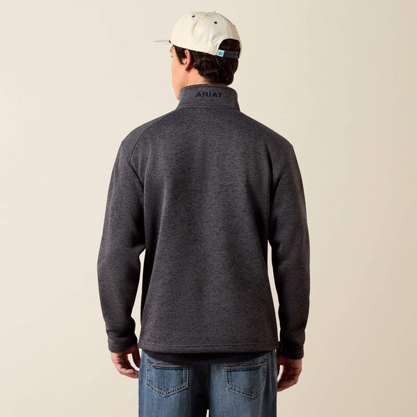 Caldwell 1/4 Zip Sweater - Iron Gate