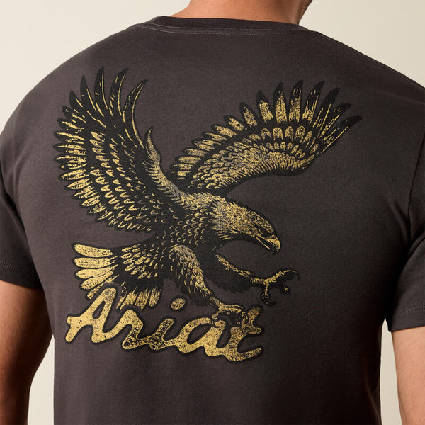 Ariat Stitched Eagle T-Shirt - Vintage Black