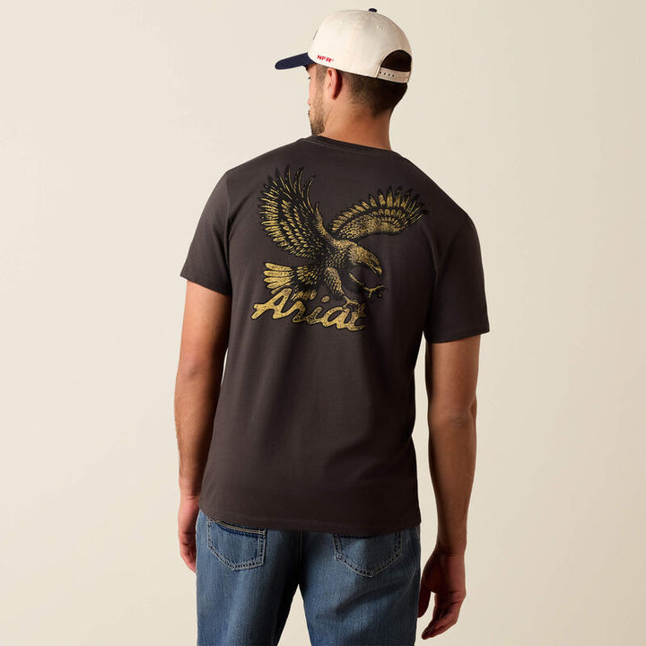 Ariat Stitched Eagle T-Shirt - Vintage Black