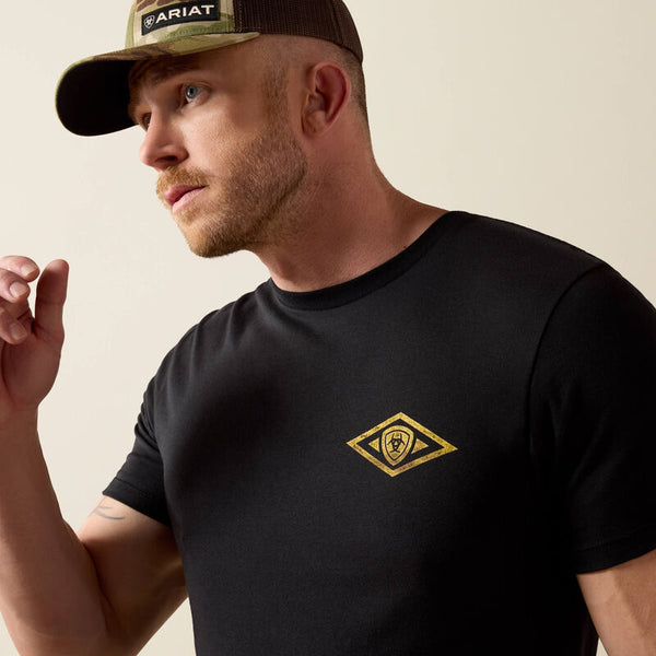 Ariat Fort Knox Locks T-Shirt - Black