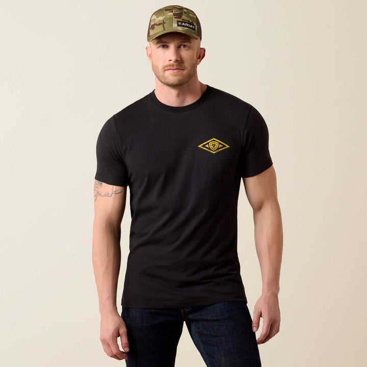 Ariat Fort Knox Locks T-Shirt - Black