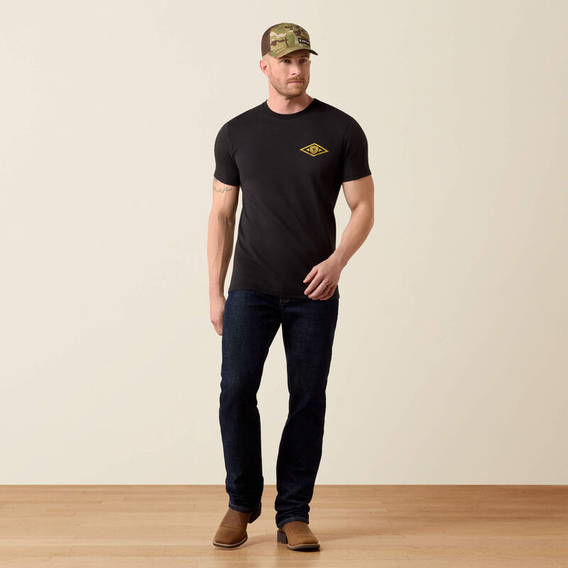 Ariat Fort Knox Locks T-Shirt - Black