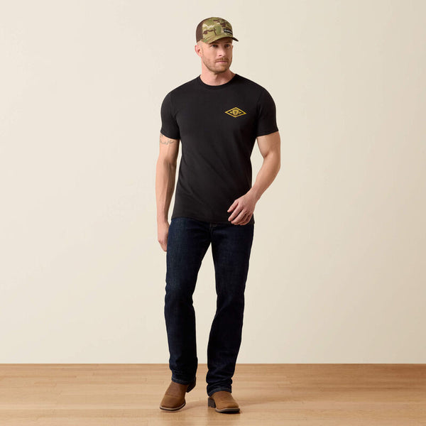 Ariat Fort Knox Locks T-Shirt - Black