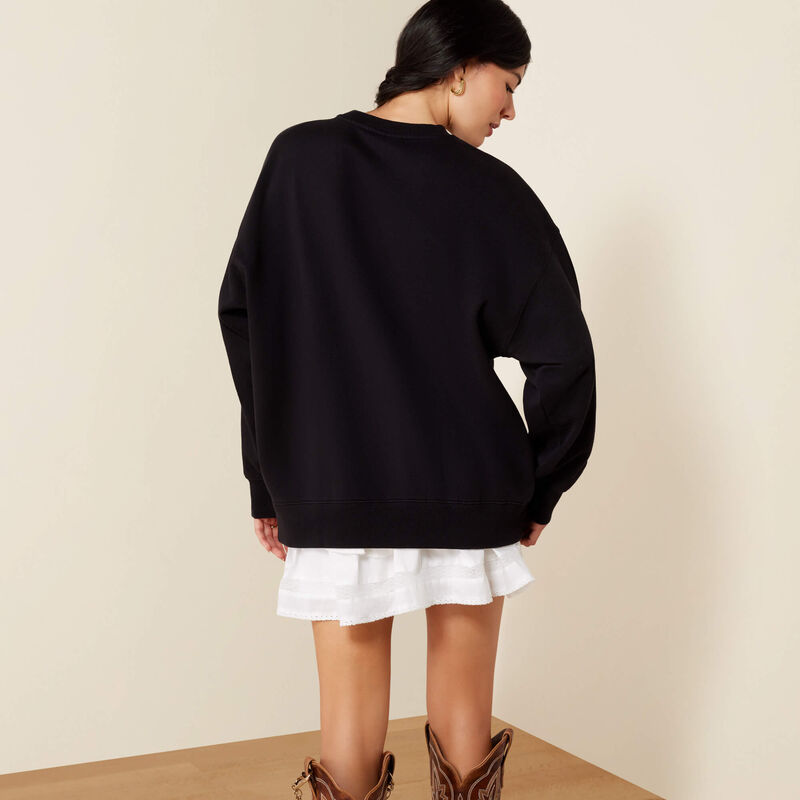 Oversize Sweatshirt - Black