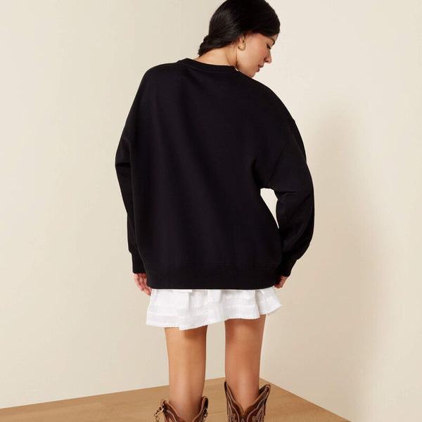 Oversize Sweatshirt - Black
