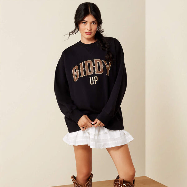 Oversize Sweatshirt - Black
