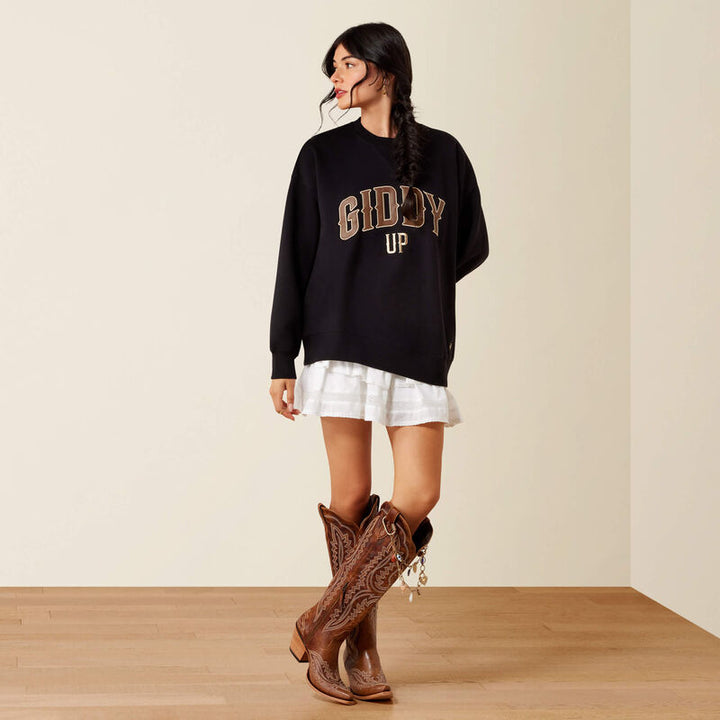 Oversize Sweatshirt - Black