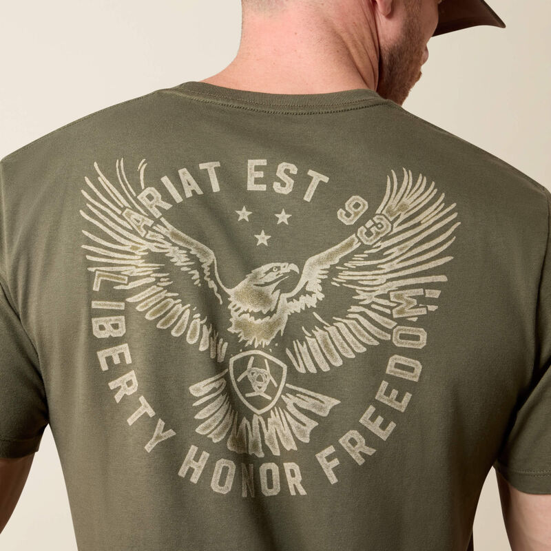 Ariat Eagle Thunder T-Shirt - Army Green