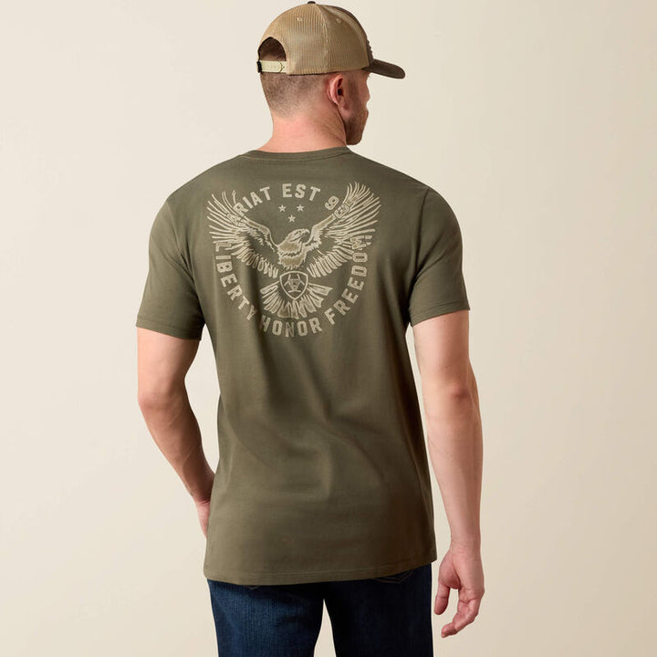 Ariat Eagle Thunder T-Shirt - Army Green