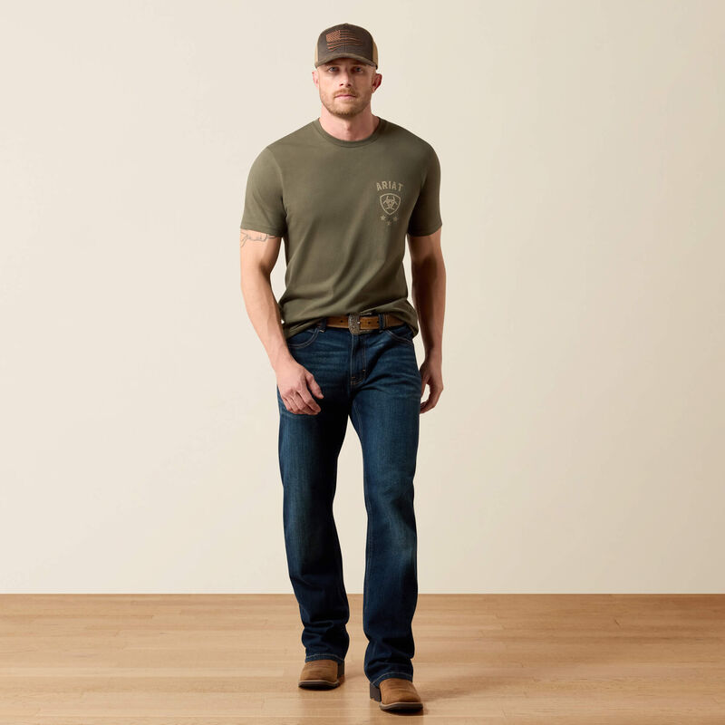 Ariat Eagle Thunder T-Shirt - Army Green