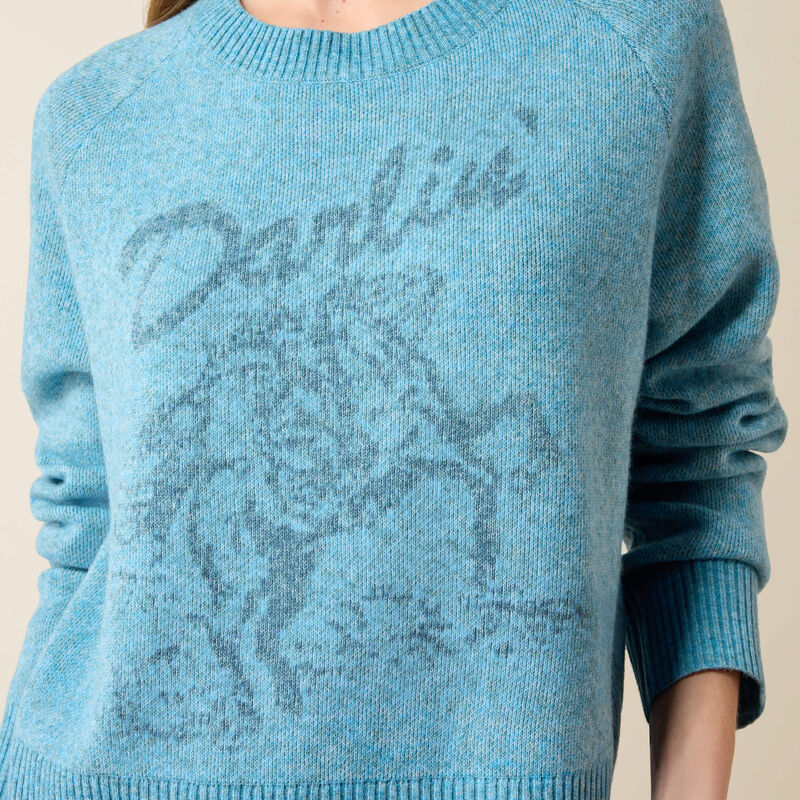 Epsom Sweater - Adriatic Blue