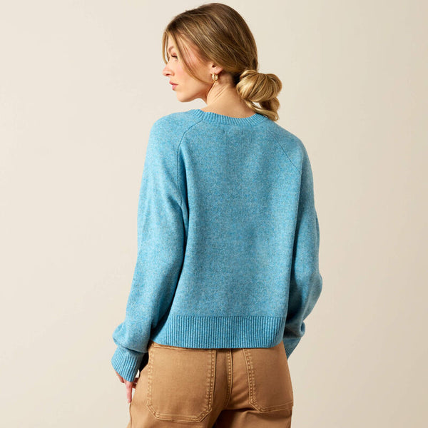 Epsom Sweater - Adriatic Blue
