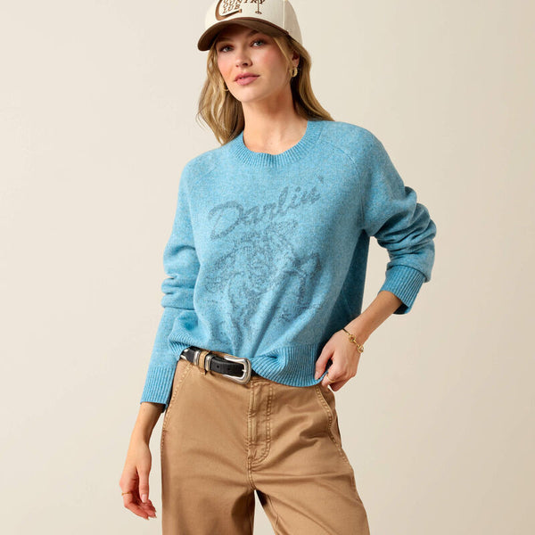 Epsom Sweater - Adriatic Blue