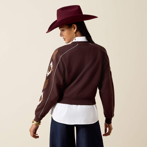 Dakota Sweatshirt - Chocolate Plum