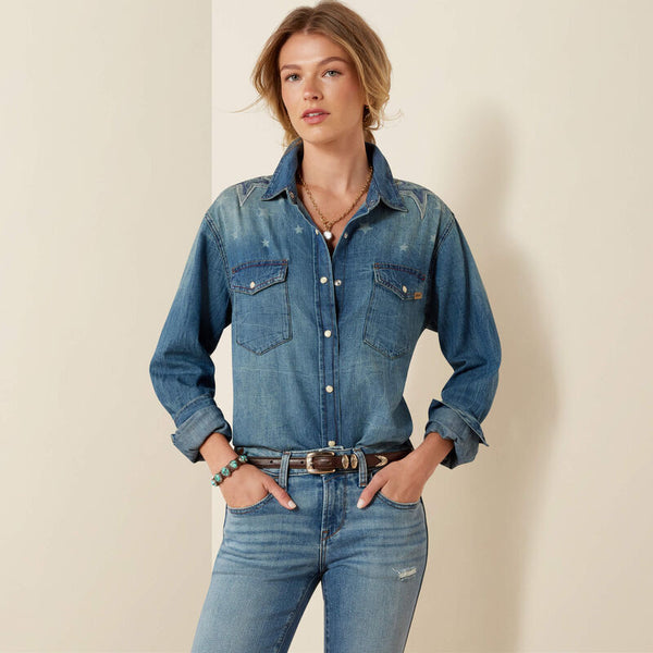 Americana Denim Shirt - Clinton