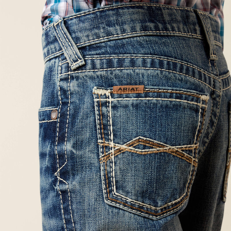 B4 Relaxed Jonathan Boot Cut Jeans - Durango