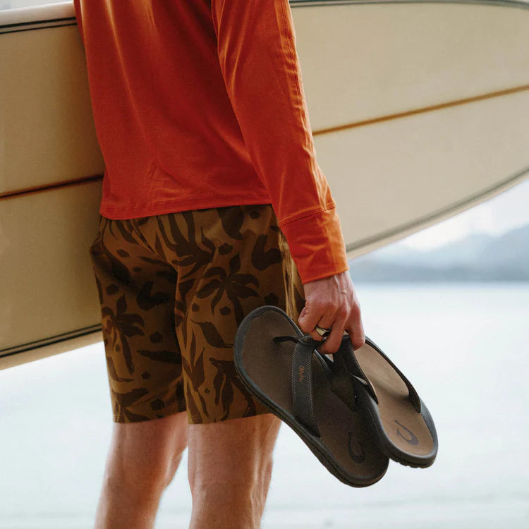 'Ohana Men's Beach Sandals - Dark Java & Ray
