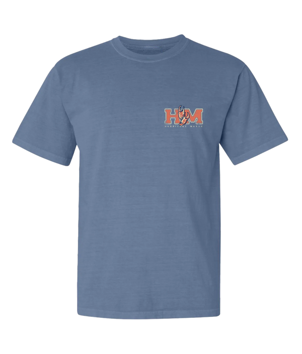 The Coastal Crab Tee - Blue Horizon