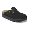 Boston Chunky Suede Leather - Black / Black