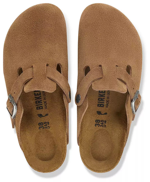Boston Suede Leather - Dark Tea