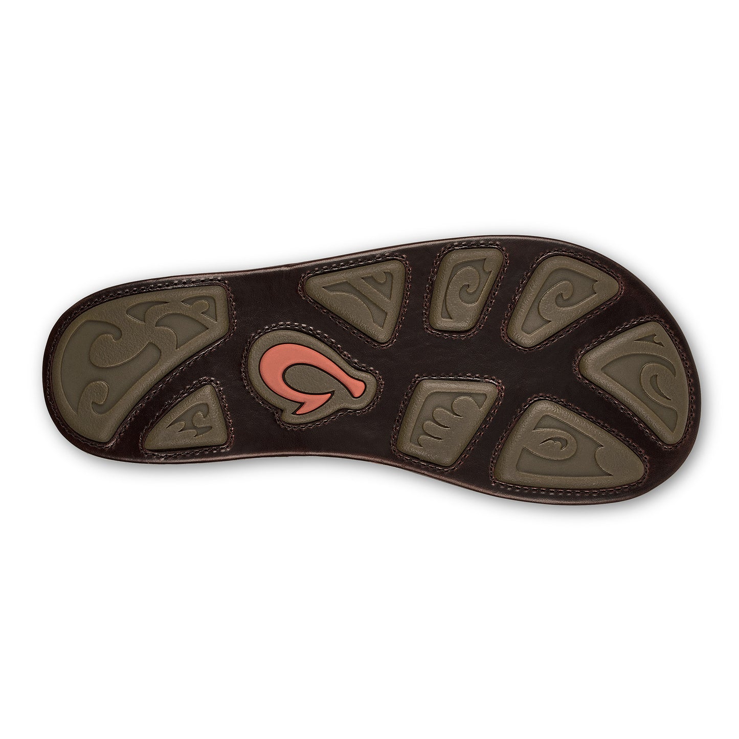 Hokule'a Kia Beach Sandals - Dark Wood
