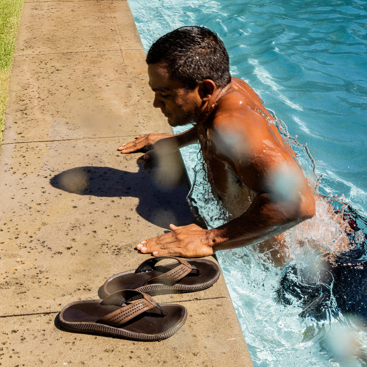 Men's Ulele Beach Sandal - Dark Java