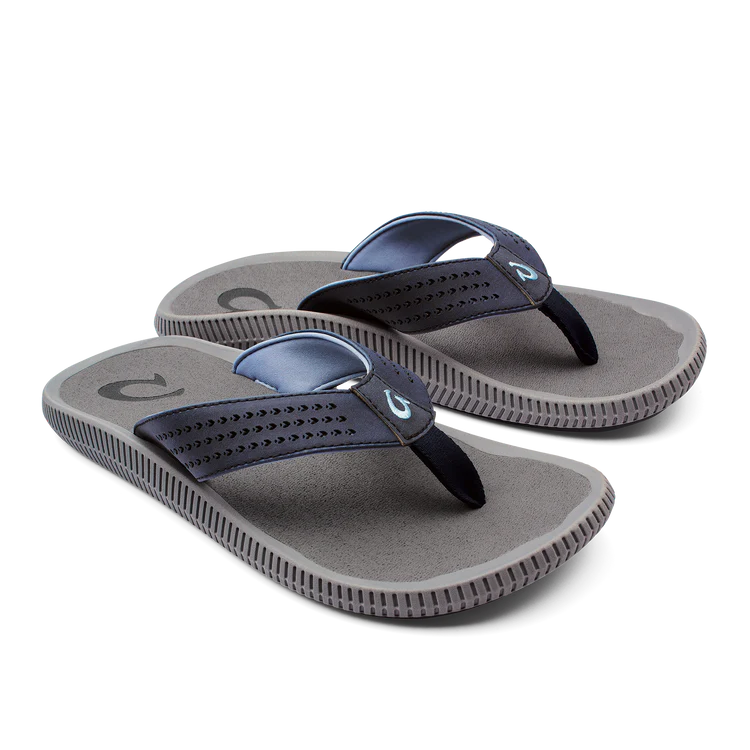 Men's Ulele Beach Sandal - Blue Depth & Charcoal