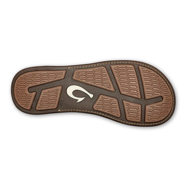Tuahine Men's Waterproof Leather Sandals - Toffee & Toffee