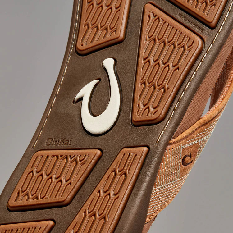 Tuahine Men's Waterproof Leather Sandals - Toffee & Toffee
