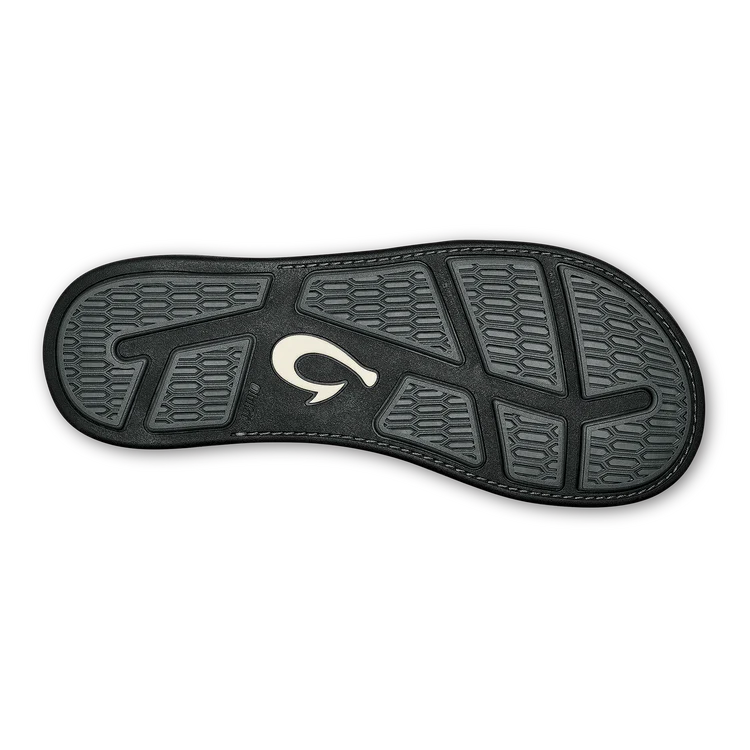 Men's Tuahine Waterproof Leather Sandal - Black