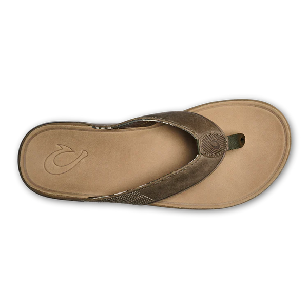 Men's Tuahine Waterproof Leather Sandal - Hunter & Golden Sand
