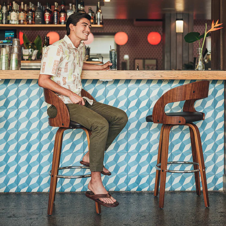 Men's Mekila Leather Sandal - Natural