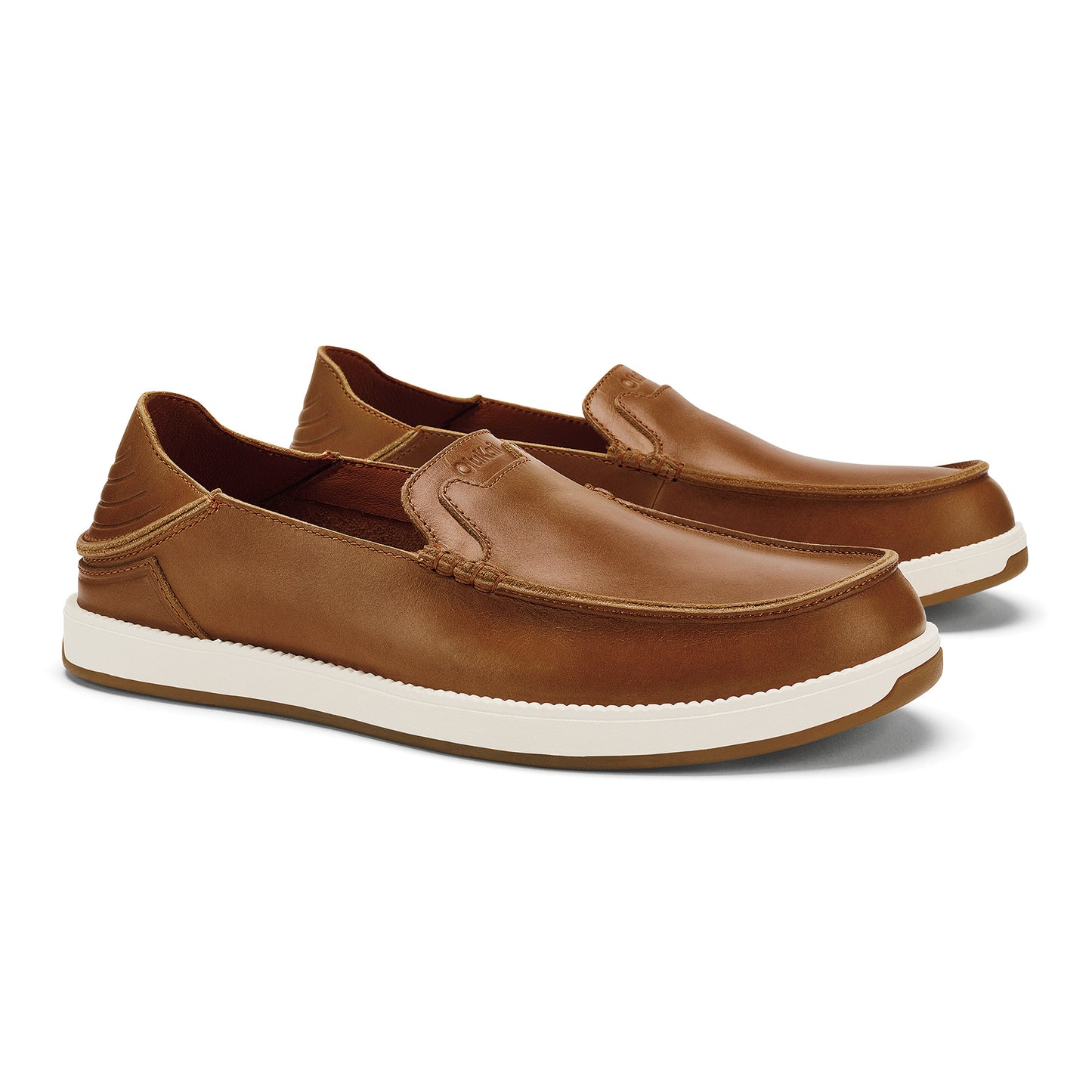 Kakaha Nia Leather Slip-On Shoe - Fox