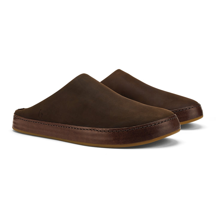 Ku'u Suede Slip On - Dark Java