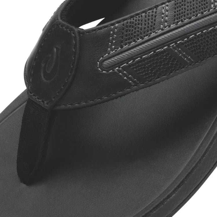Men's Tuahine Palm Beach Sandal - Lava Rock & Dark Shadow