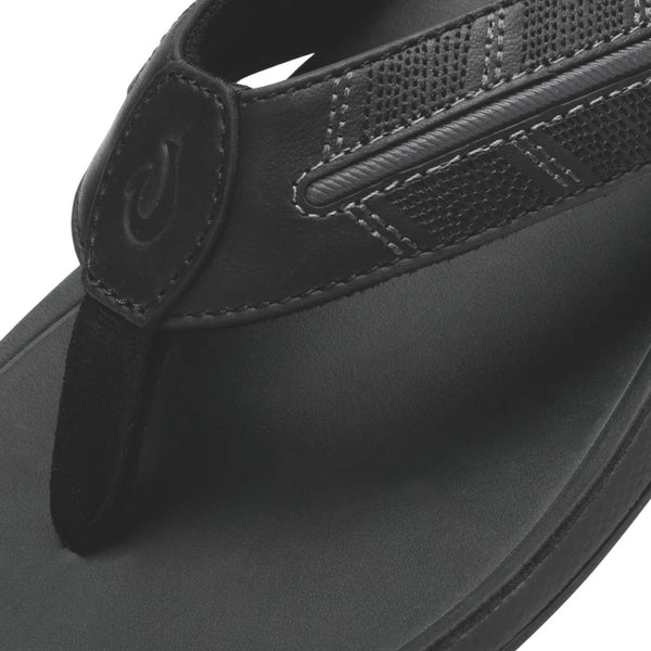 Men's Tuahine Palm Beach Sandal - Lava Rock & Dark Shadow