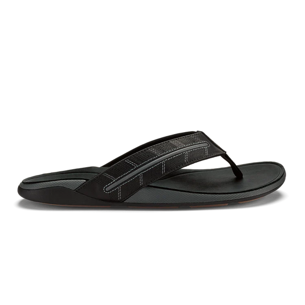 Men's Tuahine Palm Beach Sandal - Lava Rock & Dark Shadow