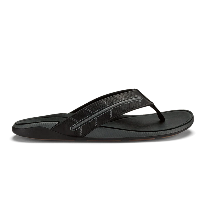 Men's Tuahine Palm Beach Sandal - Lava Rock & Dark Shadow