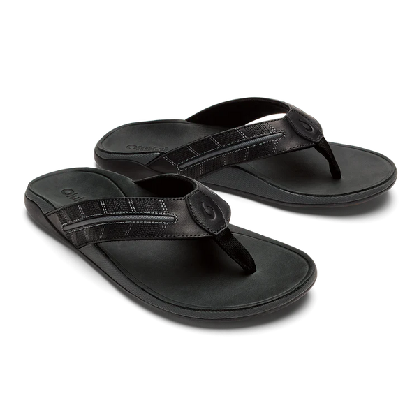 Men's Tuahine Palm Beach Sandal - Lava Rock & Dark Shadow
