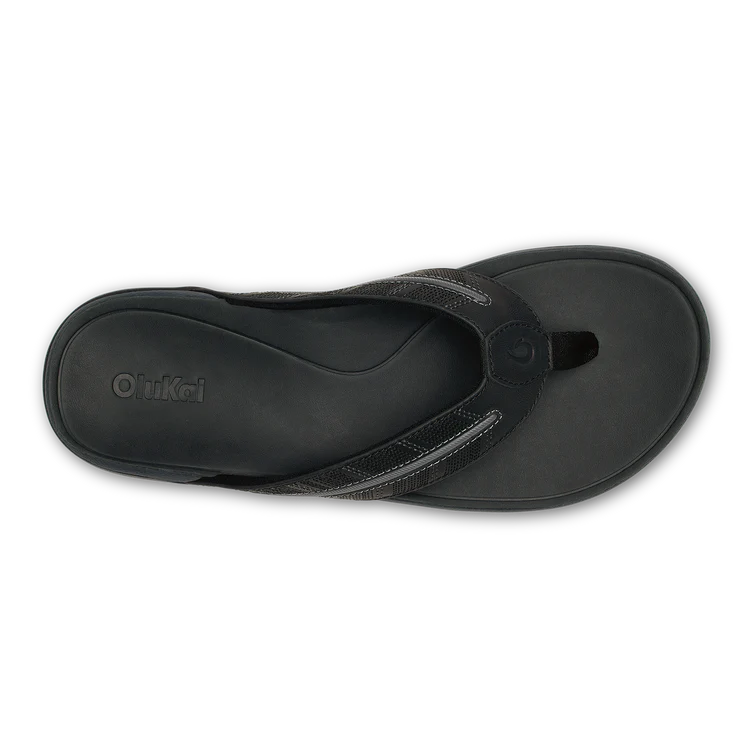 Men's Tuahine Palm Beach Sandal - Lava Rock & Dark Shadow