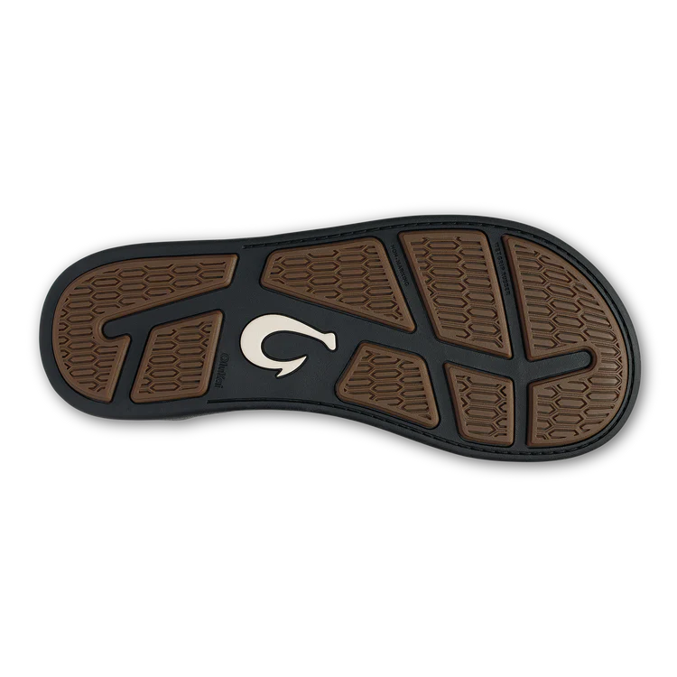 Men's Tuahine Palm Beach Sandal - Lava Rock & Dark Shadow