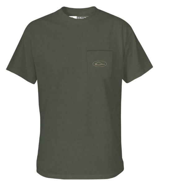 Old School Oval T-Shirt - Kalamata LT Heather
