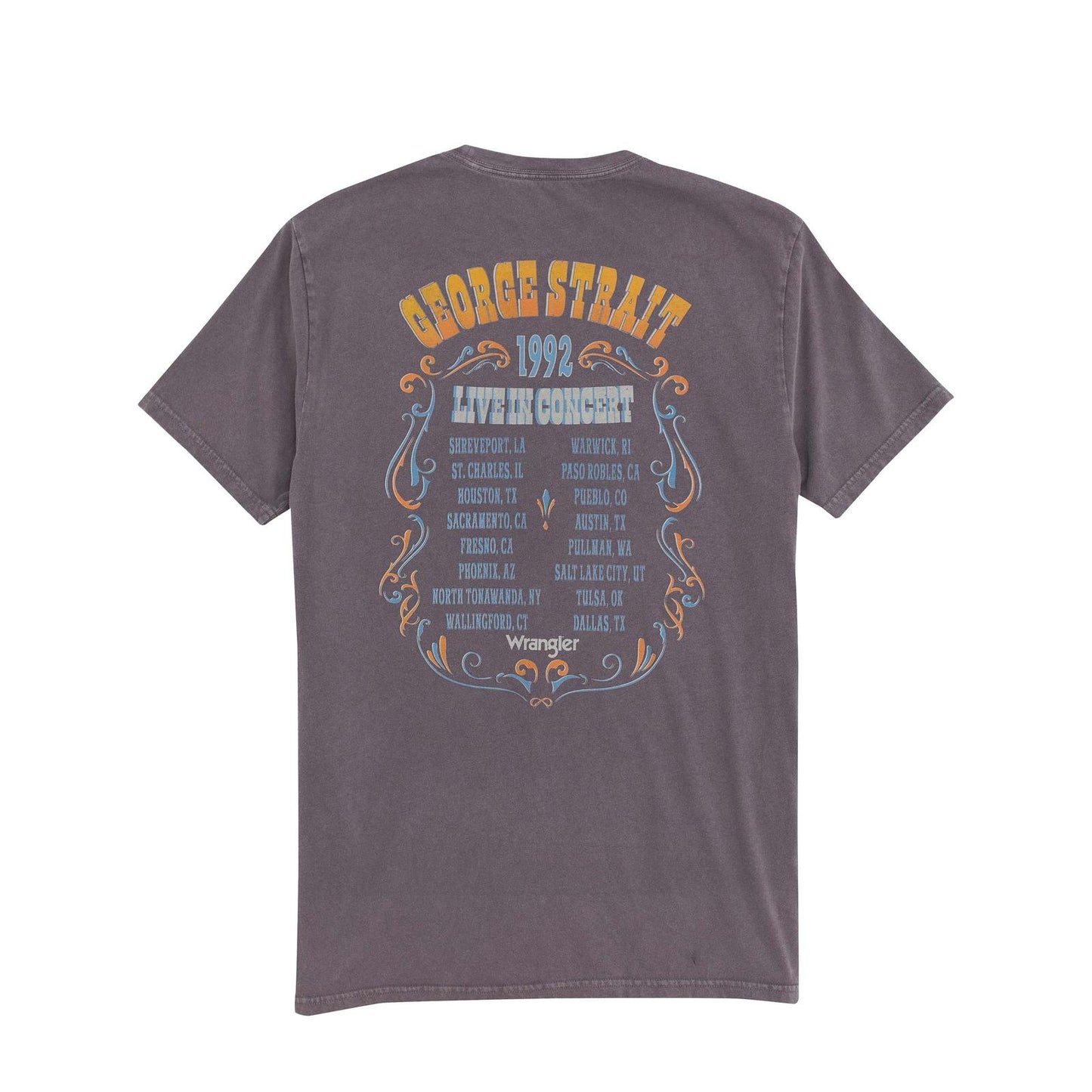 Wrangler® Short Sleeve Graphic T-Shirt - George Strait